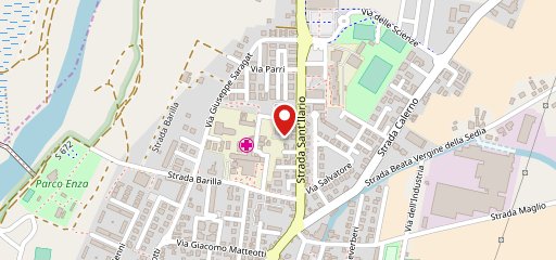 Pizzeria Val D'Enza sulla mappa