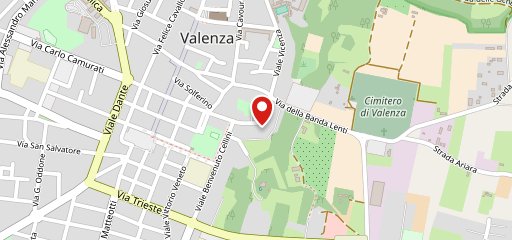 Pizzeria Valleverde sulla mappa