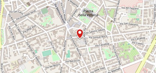 Pizzeria Verso Sud sur la carte