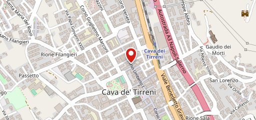 Pizzeria Vincenzo Capuano Cava de' Tirreni sulla mappa