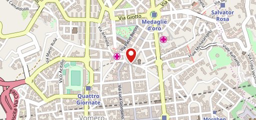 Pizzeria Vincenzo Capuano Vomero sulla mappa