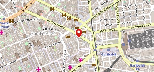 Pizzeria Vincenzo Costa Napoli sulla mappa