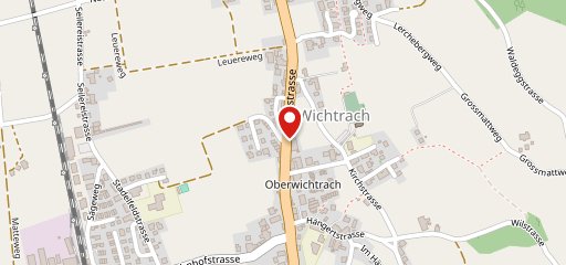 Pizzeria Wichtrach sur la carte