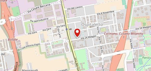 Pizzeria zio Alex 123 sulla mappa