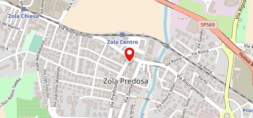 Pizzeria zola sulla mappa