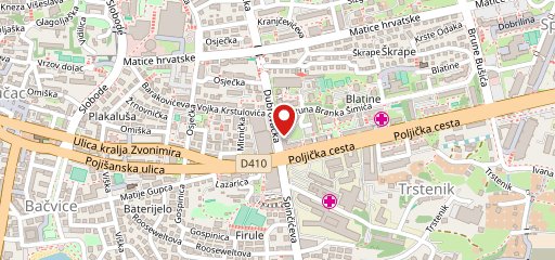 pizzeria Zvizda mora Ex Graz sulla mappa