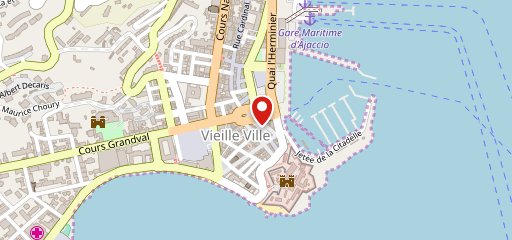 Pizzeria A Storia Ajaccio sur la carte