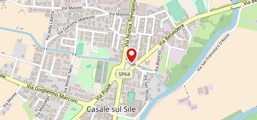 Pizzevia Casale sul Sile sur la carte