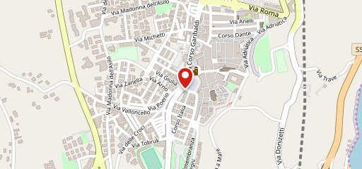 Ristorante Pizzeria Vasto Pizzipo sulla mappa