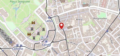 Pizzium - Via Arco sur la carte