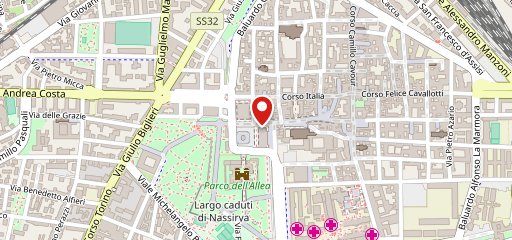 Pizzium - Novara sur la carte