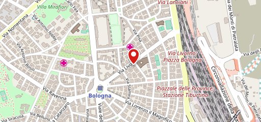 Pizzium - Roma Via Livorno sulla mappa