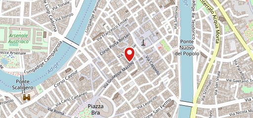 Pizzium - Verona Via San Rocchetto sulla mappa