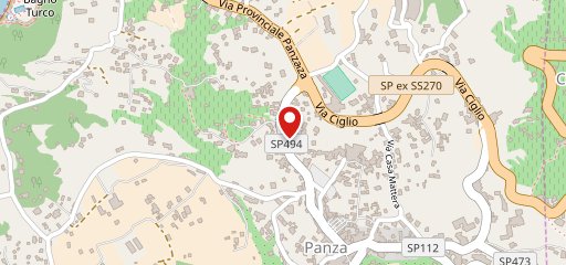 Pizzolo sur la carte