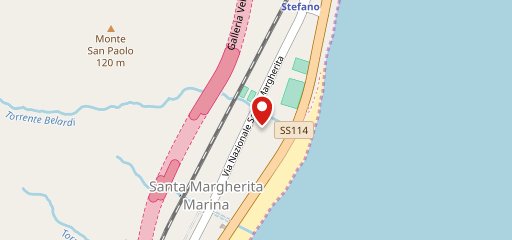 Pizz'up 3 Santa Margherita sulla mappa