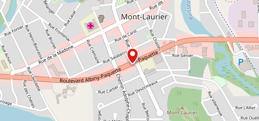 Place Mont-Laurier Pizzeria sur la carte