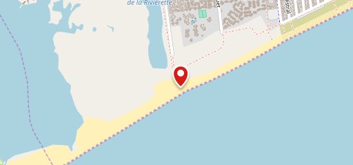 Plage les Voiles sur la carte