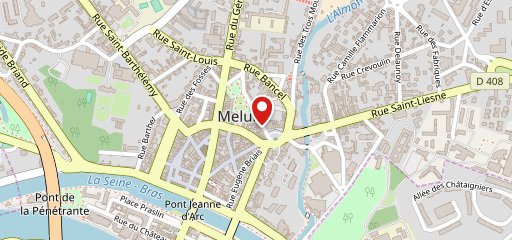 Plan B Melun sur la carte