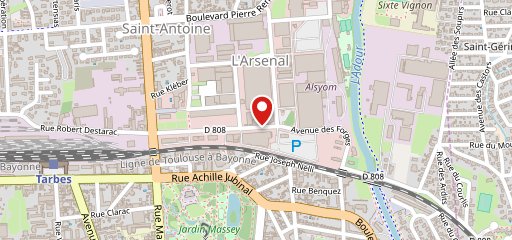 Arsenal Park sur la carte