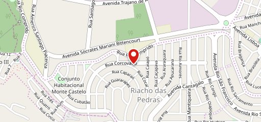 Planet Burguer - Contagem/ MG no mapa