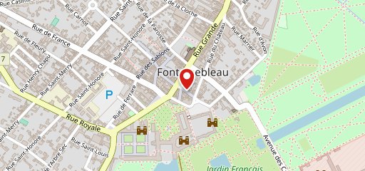 JSushi Fontainebleau sur la carte