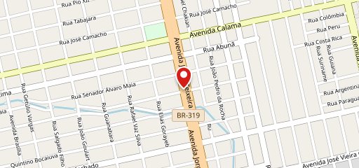 Planeta Açaí Delivery no mapa