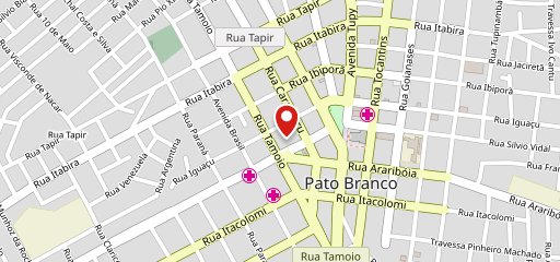 Planta Rock Burger & Pizza en el mapa