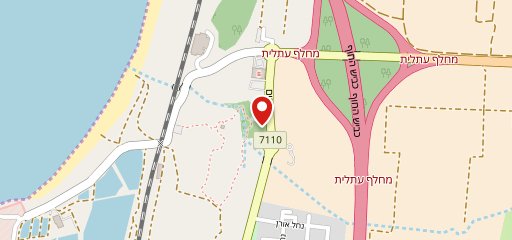 פלאפל הצומת sur la carte