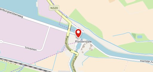 Restaurant Plassendale sur la carte