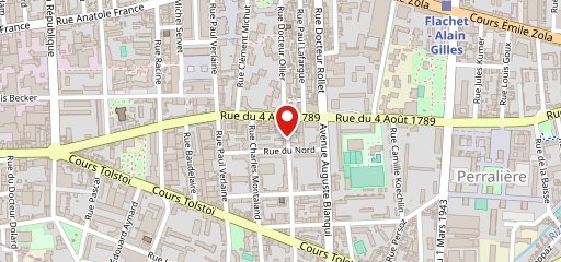 Plat Sushi - Villeurbanne sur la carte