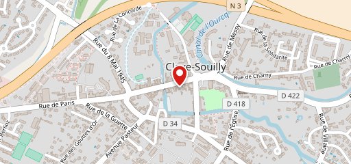 PLAZA PIZZA pizzeria claye souilly sur la carte