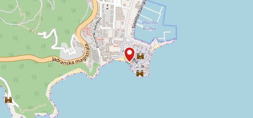 Plažni bar „Stari grad” sur la carte