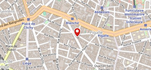 PNY PIGALLE sur la carte