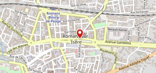 Maison Pascalis - Romans-sur-Isère en el mapa