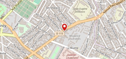 POINT B Drancy sur la carte