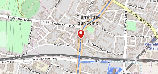 Point B Pierrefitte sur Seine sur la carte