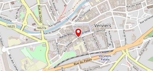 Boulangerie Verviers Place Verte - Point chaud sur la carte