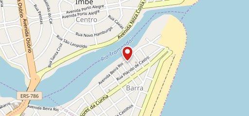 Point da Barra no mapa