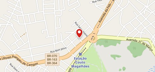 Point da Gelada no mapa