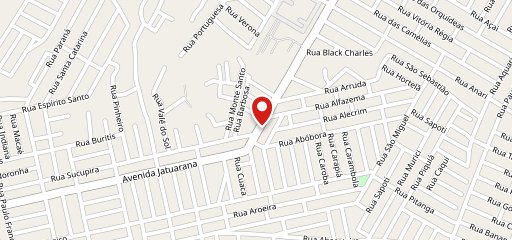 Point do açai e lanchonete e pizzaria no mapa