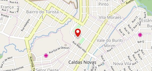 Point Do Acarajé Caldas Novas no mapa