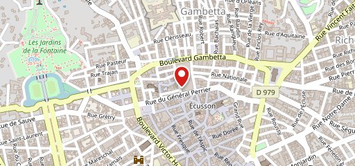 Pokawa Nîmes sur la carte