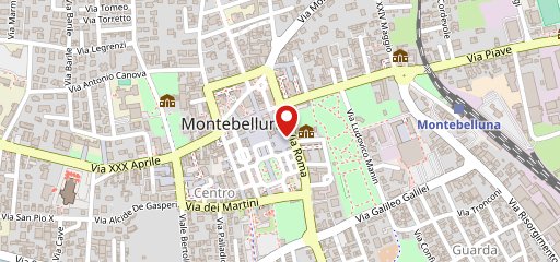 Poke a Puà - Montebelluna sulla mappa