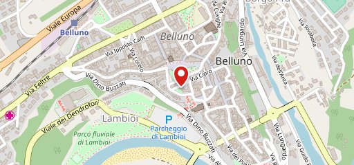 Poke Club Belluno sulla mappa