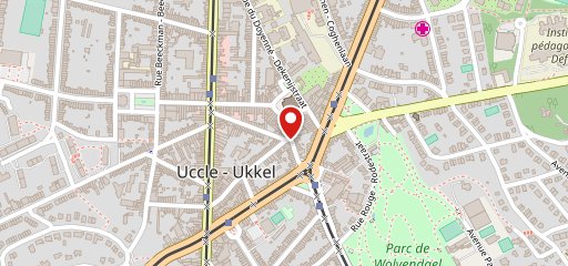 Poke House Uccle sur la carte