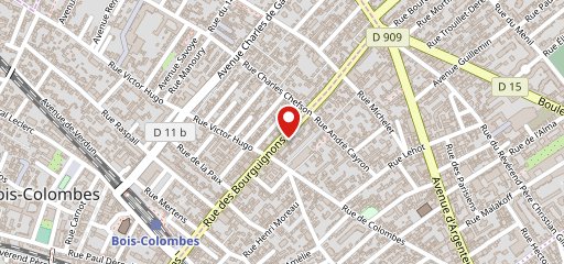 POKE ME BOIS COLOMBES sur la carte