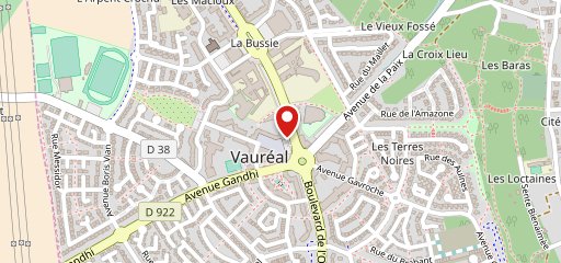 Poké Rolls Vaureal sur la carte