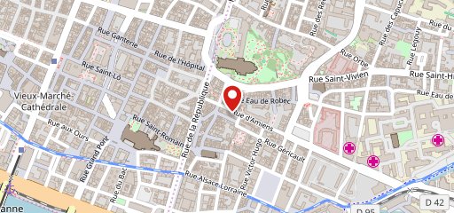 Poké Shop Rouen sur la carte