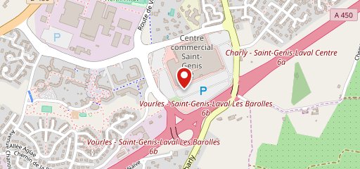 Pokévaïana Saint Genis Laval sur la carte