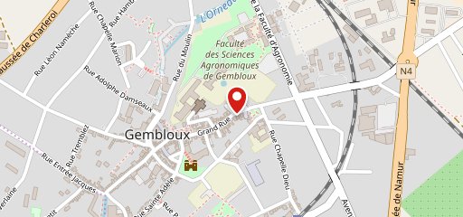 Poldo's Resto Gembloux Gembloux sur la carte